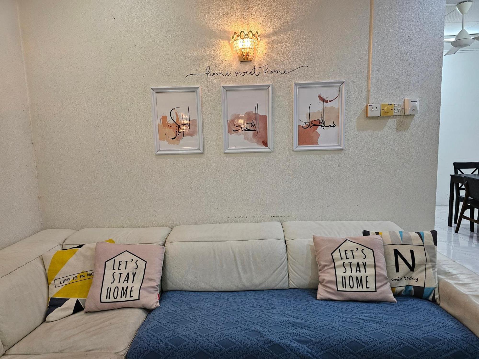 Ruhani Homestay 3 Kb - 4 Bedroom Fully Airconditioned With Wifi & Netflix Kota Bharu Ngoại thất bức ảnh